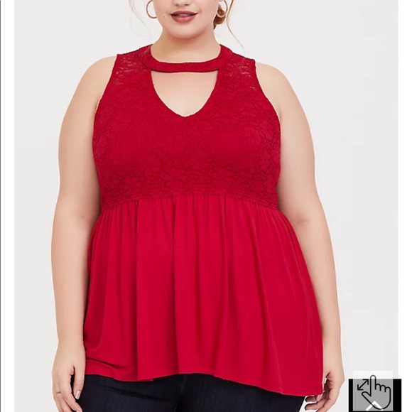 NWT Torrid Lace Top - Picture 2 of 8